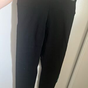 Pink leggings size large